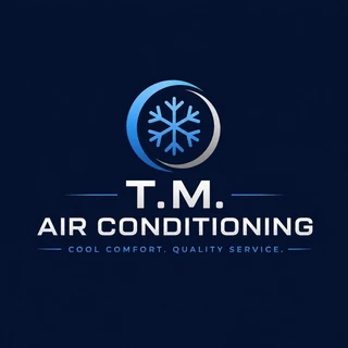 T.M. Air Conditioning logo